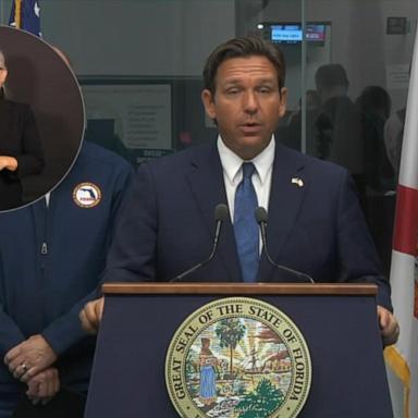 Gov. DeSantis gives update ahead of Hurricane Milton making landfall