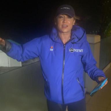 Ginger Zee explains the dangers of hurricane landfall at night