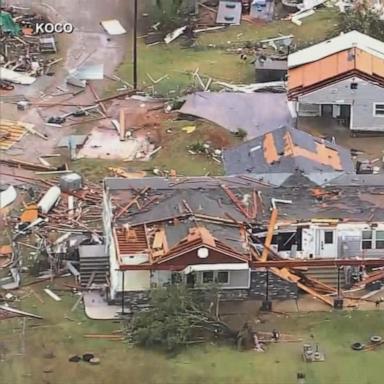 VIDEO: Tornado emergency in Oklahoma