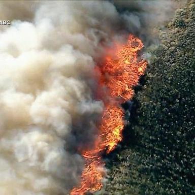 VIDEO: Fire in Ventura County prompts evacuation orders