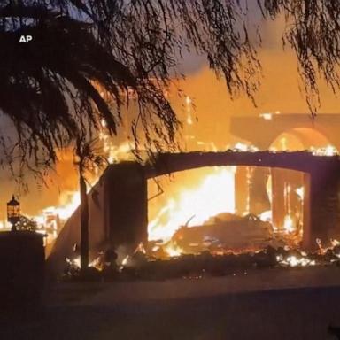 VIDEO: Mountain fire raging in California’s Ventura County