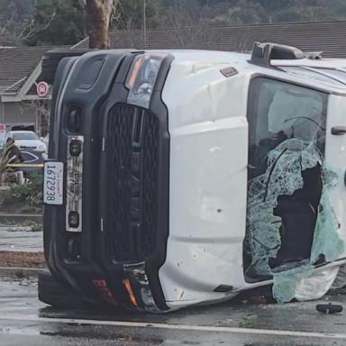 VIDEO: Apparent tornado touches down in California