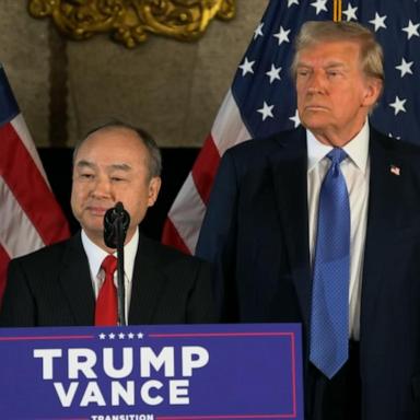 VIDEO: Trump announces SoftBank will make $100 billion investment in the US