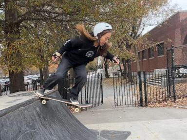 WATCH:  Meet the moms who shred the half-pipe