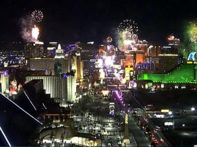 WATCH:  Las Vegas welcomes 2025