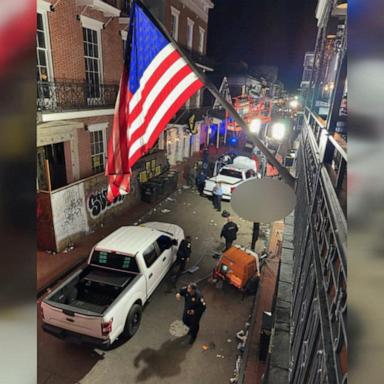 Jimmy Cothran rushed to the balcony of a Bourbon Street nightclub when the incident occurred.