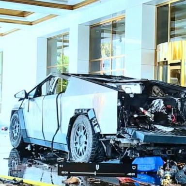 Authorities are investigating a Tesla Cybertruck explosion on Wednesday outside the Trump Las Vegas hotel in Nevada as a possible act of terror, an official said.