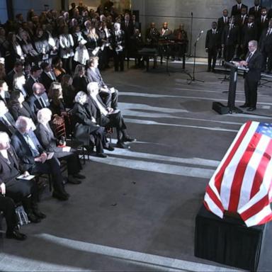 VIDEO: Former President Jimmy Carter's son speaks at state funeral