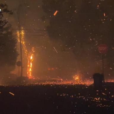 VIDEO: California man on ‘scary situation’ of evacuating from fire