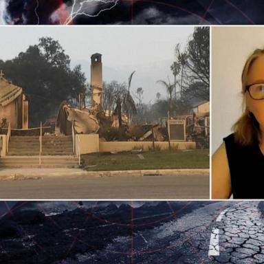 VIDEO: Community theater in Pacific Palisades lost to LA fires