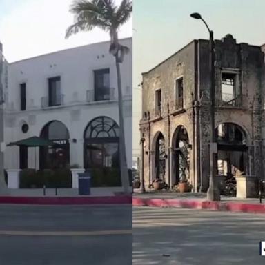 Before and after: Walking tour of Pacific Palisades illustrates wildfire destruction