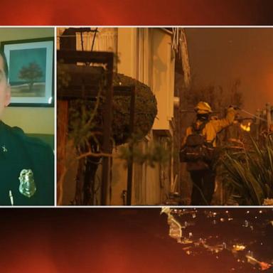 Cal Fire battalion chief speaks on battling the fires on the front lines