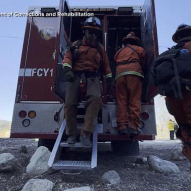 VIDEO: Inmate shares experience fighting California wildfires