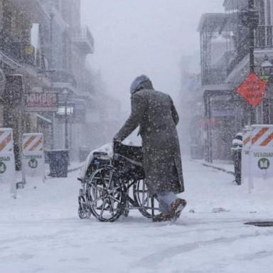 VIDEO: Historic snowstorm impacts New Orleans businesses