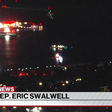 Rep. Eric Swalwell, D-Calif., to discuss the ongoing recovery efforts in the Potomac River following a regional jet colliding with a helicopter near D.C.