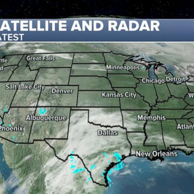 A storm is bearing down on the southern Plains and Texas, where residents are bracing for severe weather including flash flooding.