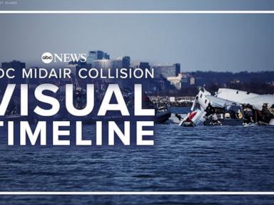 WATCH:  DC plane crash: A timeline of the deadly helicopter collision