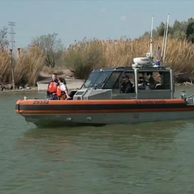 US Coast Guard ramps up operations at southern border