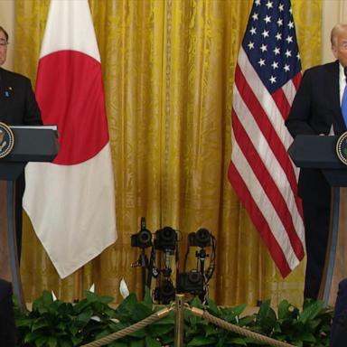 VIDEO: President Trump hosts Japanese PM Ishiba at the White House to discuss trade policy