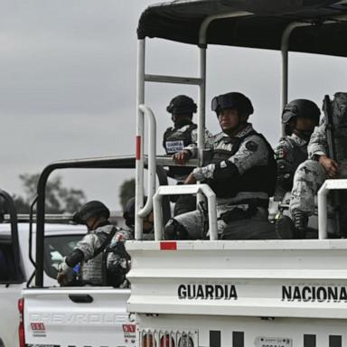 Mexican National Guard troops step up enforcement efforts along US border