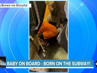 WATCH:  'Miracle' baby delivered on NYC subway