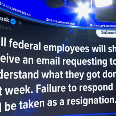 VIDEO: Some federal employees told not to respond to Musk’s email