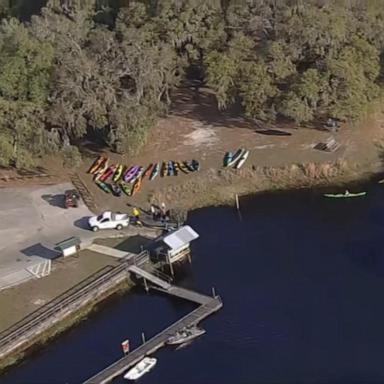 The female victim suffered a bite from an alligator while paddling in Florida’s Tiger Creek Preserve, according to the Polk County Sheriff’s Office.