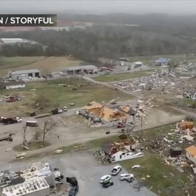 VIDEO: Tornado devastates Alabama town, damages landmarks