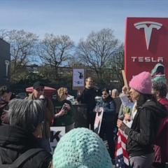 Anti-Tesla demonstrations set for Saturday, following crimes targeting vehicles