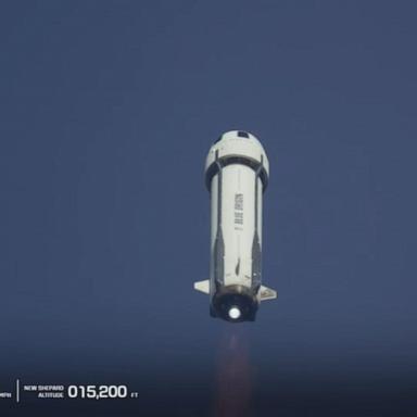 VIDEO: Blue Origin mission with all-female crew launches into space