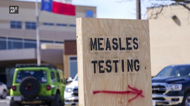 Health officials report measles exposure from April Texas Rangers game