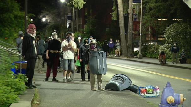 Protesters arrested after taking over University of Washington building