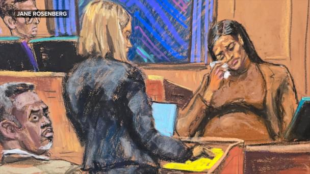 Cassie Ventura testifies on multiple instances of Combs' alleged intense jealousy