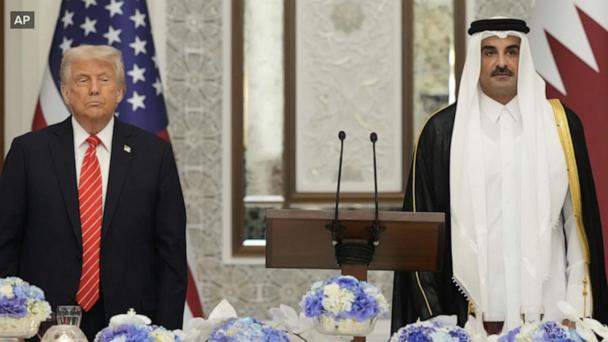 President Trump returning from Middle East trip
