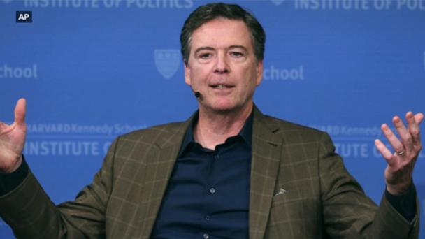 Former FBI director James Comey under investigation for Trump post