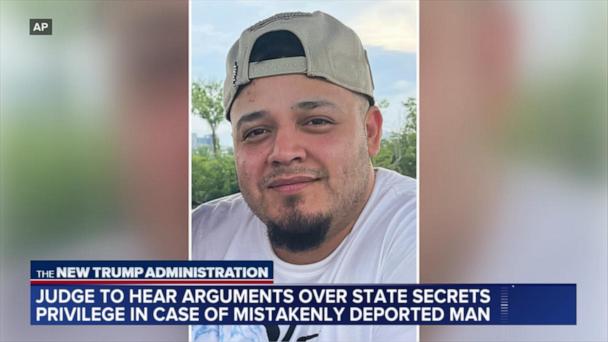 Judge in Abrego Garcia case to hear arguments over state secrets privilege