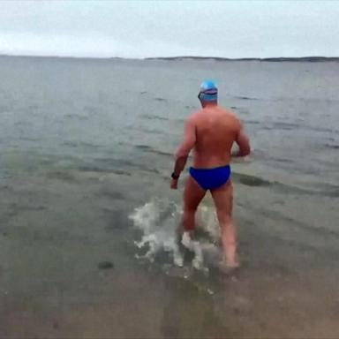 Endurance swimmer Lewis Pugh wants to undo some of the fear of sharks generated by the 1975 summer blockbuster film.