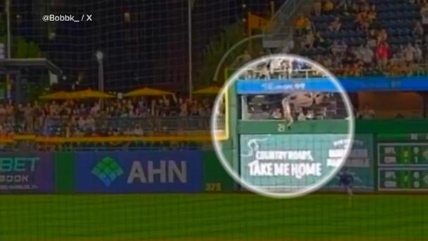 Friend of Pirates fan who fell onto field now faces charges related to accident