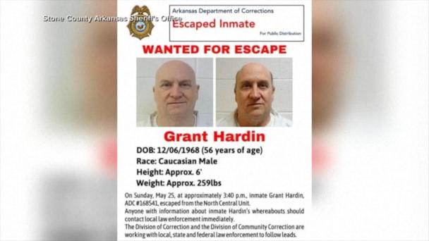 Manhunt for former police chief convicted of murder and rape