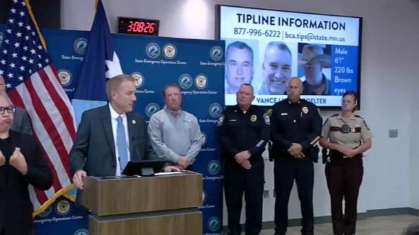 Minnesota officials give an update on targeted shootings of two state lawmakers