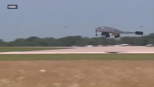 New video shows B-2 bombers returning to Missouri base