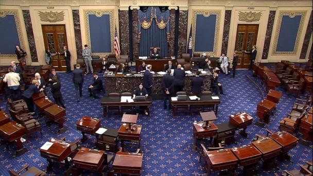 Senate considering fate of GOP spending bill