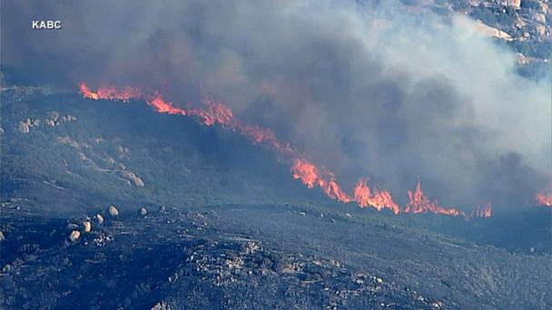 Wolf Fire in Southern California explodes over 1,100 acres, prompting evacuations