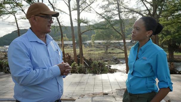 A father’s desperate search for missing son in Texas floods