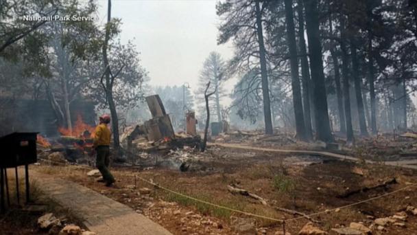 Wildfire destroys historic Grand Canyon Lodge, North Rim closes for the season