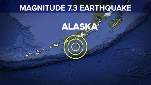 7.3 magnitude earthquake rattles Alaskan island, prompting tsunami advisory