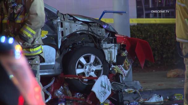 Driver who plowed into crowd outside club to be arrested: LAPD