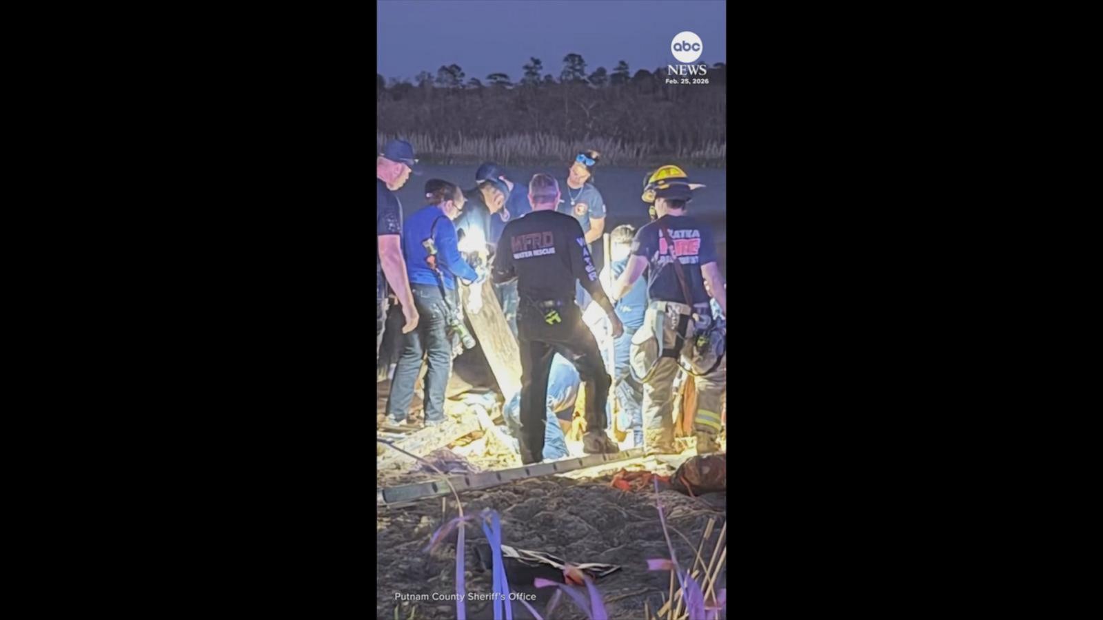 Missing man rescued after being stuck in the mud for several days ...
