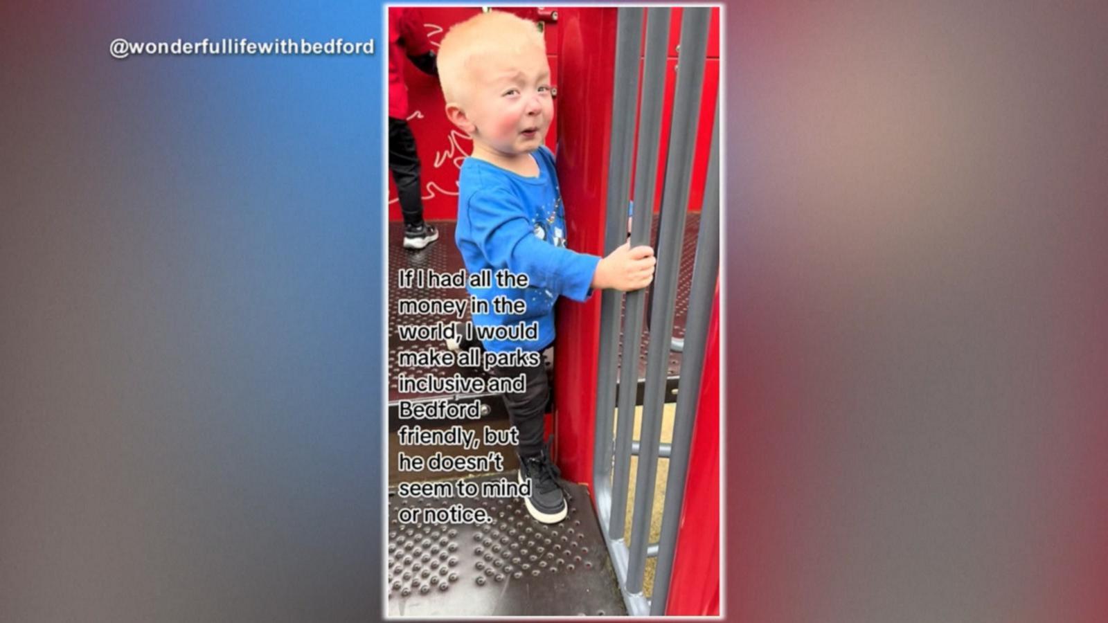 WATCH:  Family of boy with rare disorder raises $500K for new playground