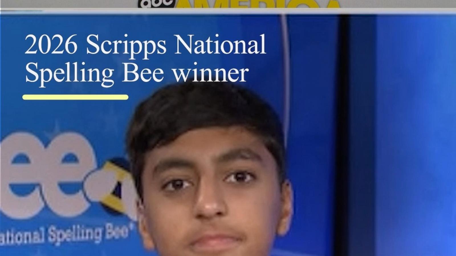 2026 Scripps National Spelling Bee winner live on ‘GMA’ - Good Morning